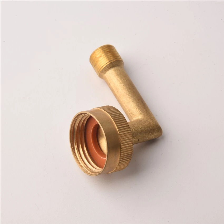 Brass Pipe Elbow Coupling Union Sanitary Tap Connector Fitting for Water